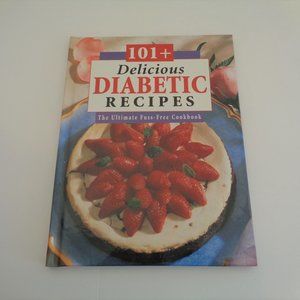 101+ Delicious Diabetic Recipes Cookbook Hardcover Keto Low Carb